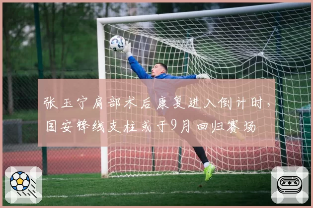 张玉宁肩部术后康复进入倒计时,国安锋线支柱或于9月回归赛场